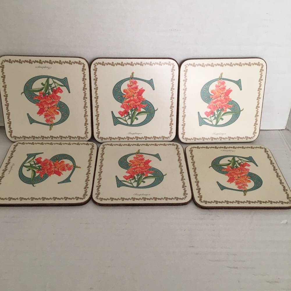 Pimpernel Coasters, New, 6